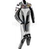 RTX Grey Spartan Sports Biker One Piece Leather Suit RTX Grey Spartan Sports Biker One Piece Leather Suit